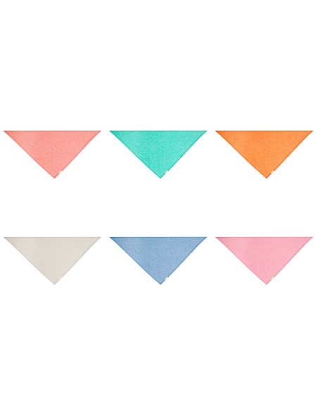 ROMIN recycled cotton scarf assortment of colors