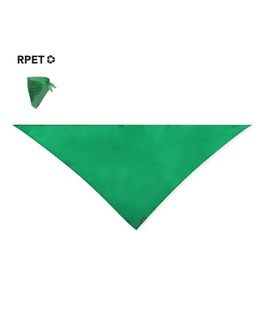 pañuelo sant fermín de poliester reciclado personalizable de color verde