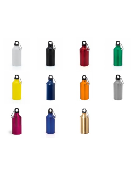 Bouteille en aluminium personnalisée de 400 ml - MENTO