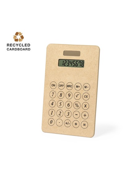 Calculadora Cartón Reciclado - Vulcano