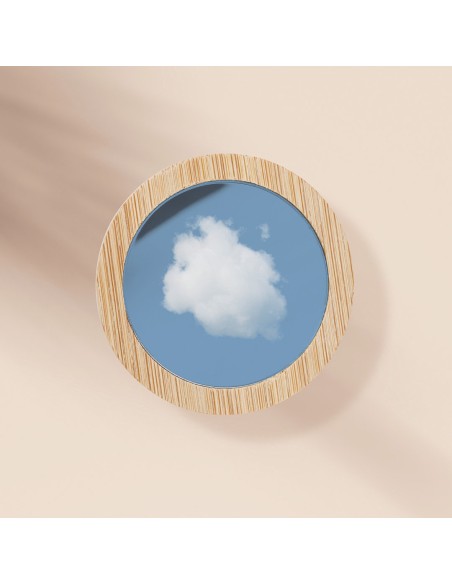Miroir en bambou personnalisé avec votre logo - Arendel