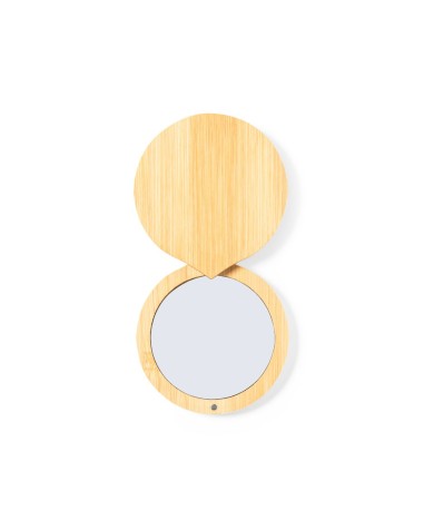Espejo bambú Plegable de bolsillo... Espejo bambú Plegable de bolsillo...