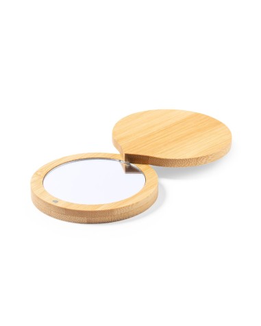 Espejo bambú Plegable de bolsillo... Espejo bambú Plegable de bolsillo...
