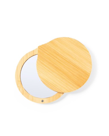 Espejo bambú Plegable de bolsillo... Espejo bambú Plegable de bolsillo...