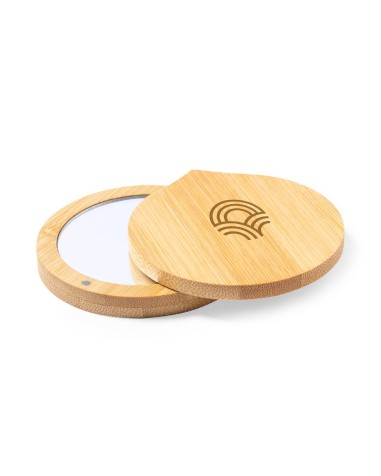 Bamboo Folding Pocket Mirror... Bamboo Folding Pocket Mirror...