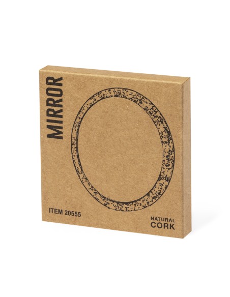 Miroir de poche en liège personnalisable - Segenen