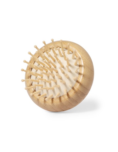 Brosse Miroir en Bambou Personnalisable - Bonnie