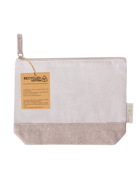 Trousse de toilette personnalisée en coton recyclé - Velerox