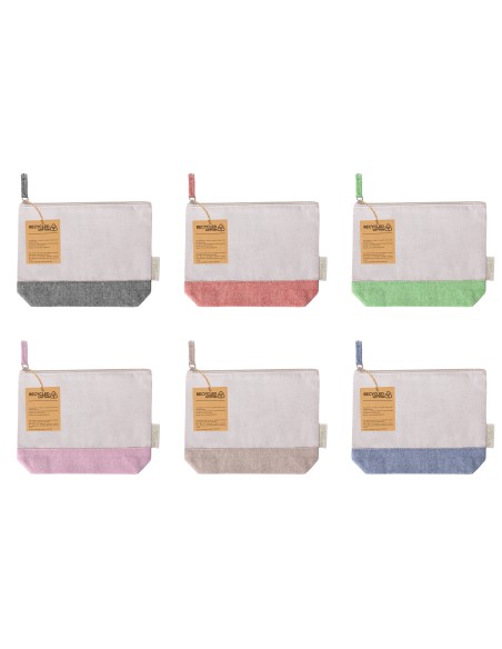 Trousse de toilette personnalisée en coton recyclé - Velerox