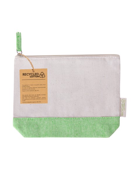 Trousse de toilette personnalisée en coton recyclé - Velerox