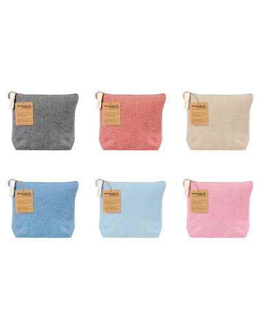 Customizable Cotton Toiletry Bag - Belix Customizable Cotton Toiletry Bag - Belix