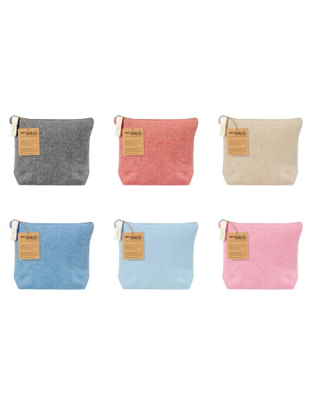 Trousse de toilette en coton personnalisable - Belix