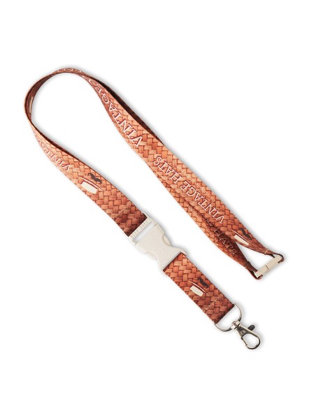 Lanyard Personalizado tejido reciclado RPET