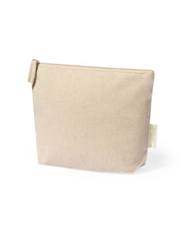 Cotton Toiletry Bag - Plaum