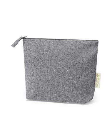 Cotton Toiletry Bag - Plaum