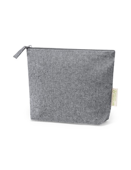 Cotton Toiletry Bag - Plaum