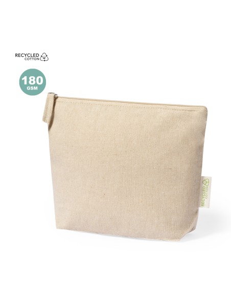 Cotton Toiletry Bag - Plaum