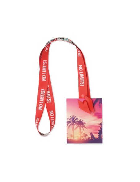 PERSONALIZED BADGE HOLDER LANYARD