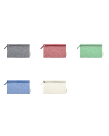 Recycled cotton toiletry bag - Halgar Recycled cotton toiletry bag - Halgar