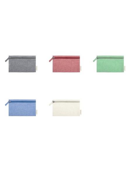 Recycled cotton toiletry bag - Halgar