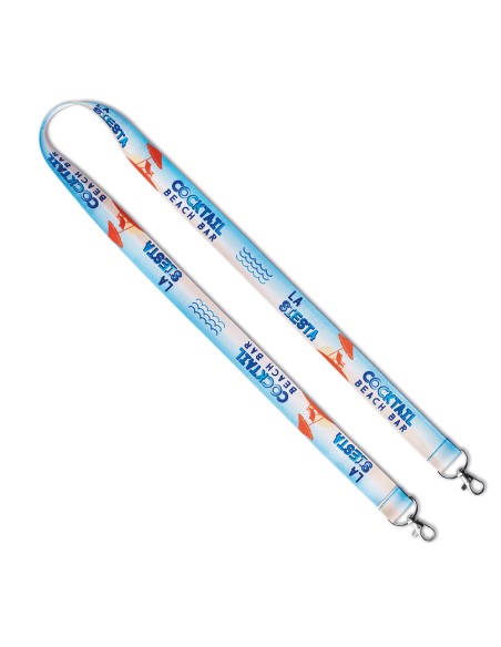 LANYARD SUBLIMAT 2 CLIPS