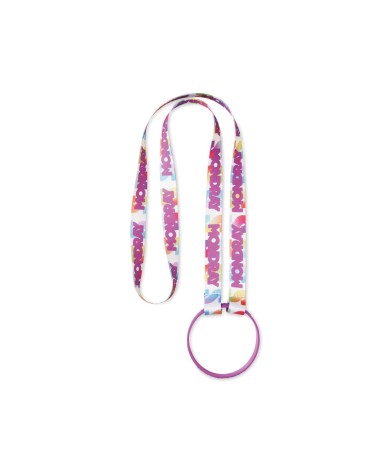 SUBLIMATED LANYARD 2 CLIPS SUBLIMATED LANYARD 2 CLIPS