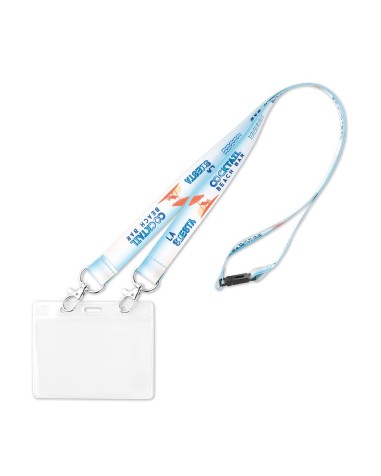 SUBLIMATED LANYARD 2 CLIPS SUBLIMATED LANYARD 2 CLIPS