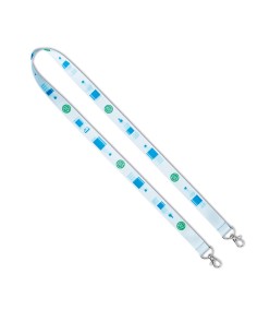 LANYARD SUBLIMAT 2 CLIPS 2