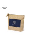 Trousse de toilette en jute naturel... Trousse de toilette en jute naturel...
