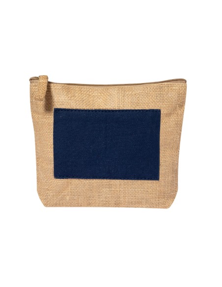 Trousse de toilette en jute naturel pour publicité - Kasmie