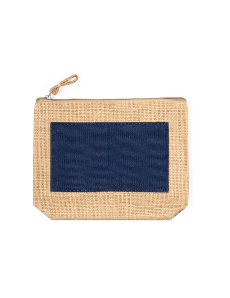 Natural jute cosmetic bag for advertising - Kasmie