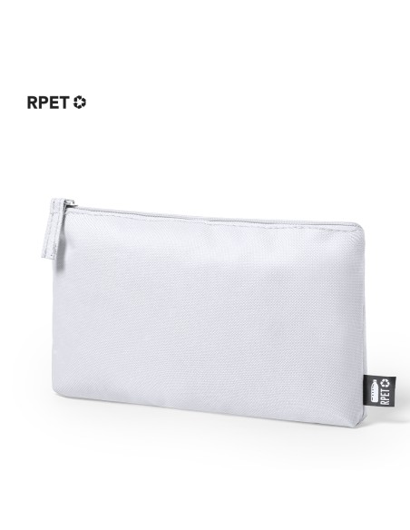 Recycled RPET toiletry bag with your logo - Akilax