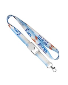 SUBLIMATED LANYARD WITH...