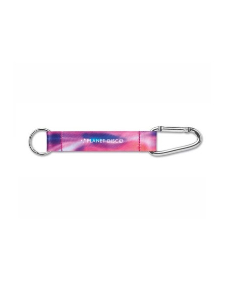 Personalized ribbon keychain with carabiner (RPET option)