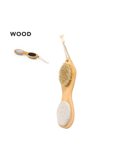 Cepillo exfoliante Madera Personalizable - Cierny