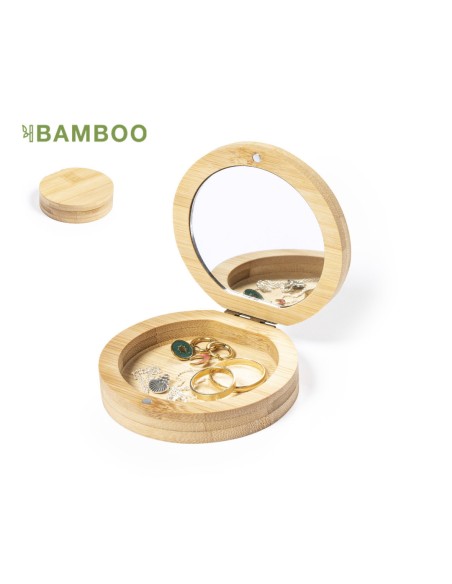 Boîte à Bijoux Personnalisable en Bambou - Gonzalex