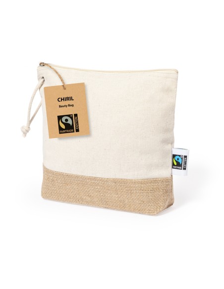 Fairtrade cotton toiletry bag - Chiril Fairtrade