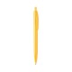 bolígrafo plástico personalizado amarillo