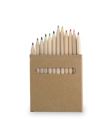 Boite de 12 Crayons Personnalisables... Boite de 12 Crayons Personnalisables...