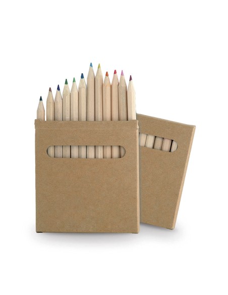Boite de 12 Crayons Personnalisables - Garçons