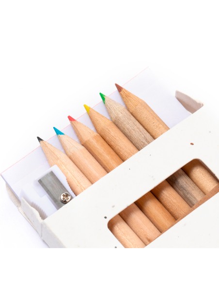 Set de Crayons en Bois avec graines - Elaris