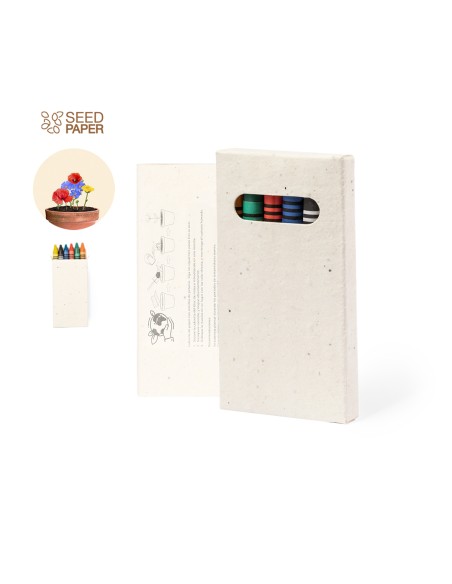 Box of waxes with seeds personalized with your logo - Fyser