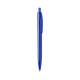 bolígrafo plástico personalizado azul