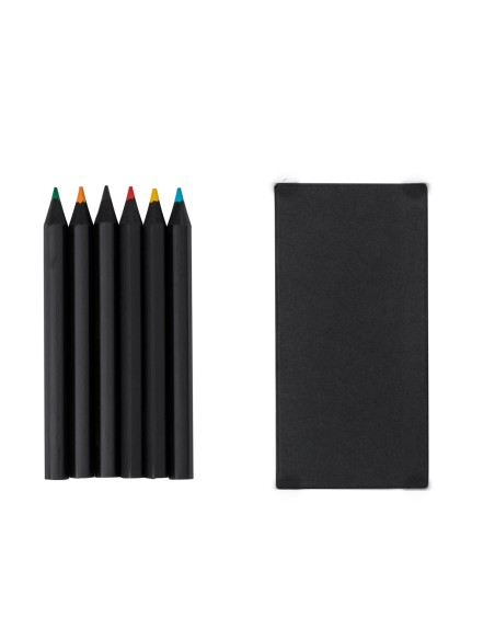 Caja de Lapices Negro Personalizable - Lameiro