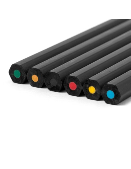 Caja de Lapices Negro Personalizable - Lameiro