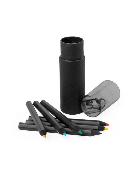 Personalized Black Pencil Set - Durcax