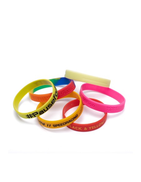 PERSONALIZED SILICONE BRACELET FOR EVENTS