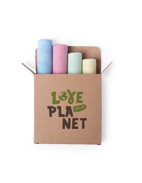 Chalk Box With Personalized Cardboard Box - Remix