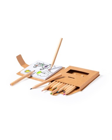 Personalized Coloring Pencil Set -... Personalized Coloring Pencil Set -...