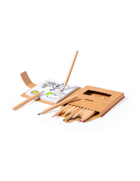 Personalized Coloring Pencil Set - Lauglin